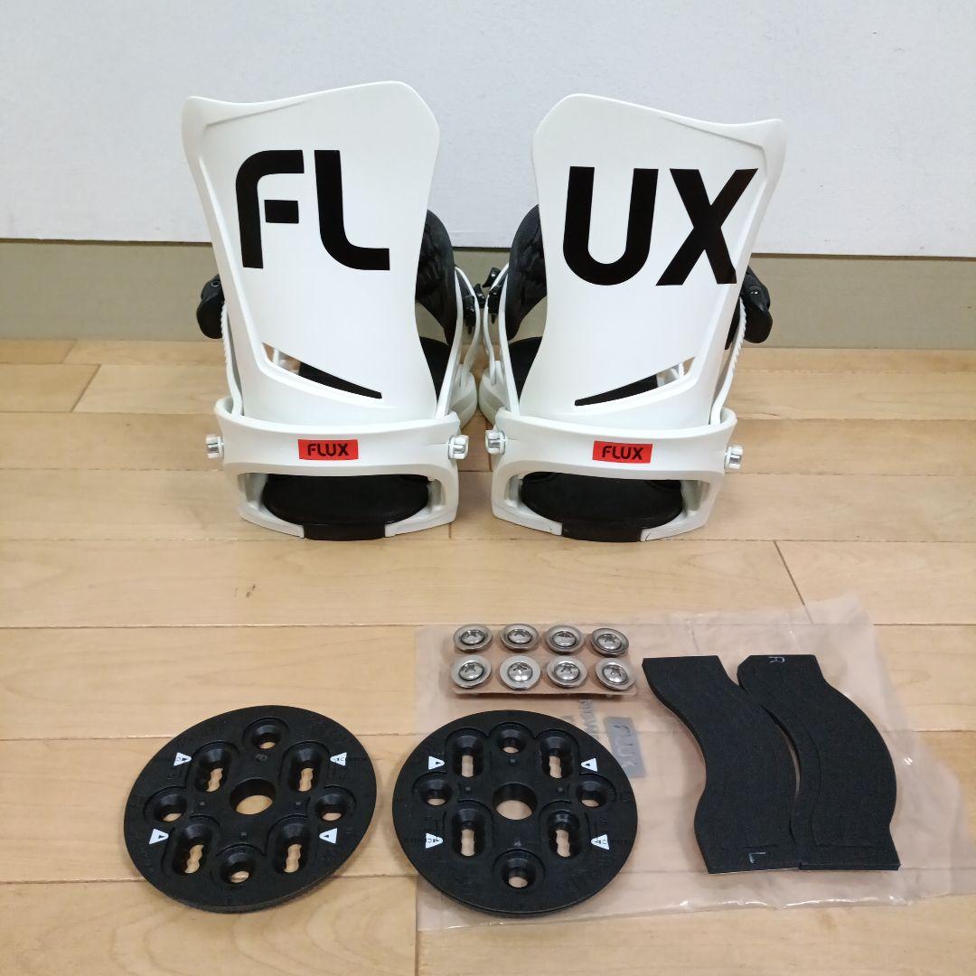 中古　23-24年　FLUX DS ビンディング Mサイズ ホワイト グラトリ