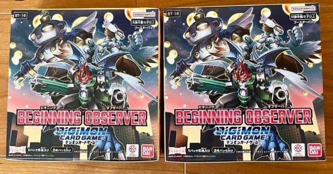 デジモンカードゲーム BT-16 ビギニングオブザーバー　2boxセット Amazon.co.jp: デジモンカード box beginning observer bt-16 : ホビー