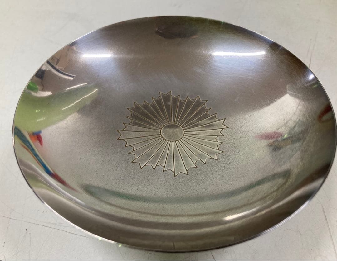 銀杯 純銀 静岡県警察本部長賞 133g