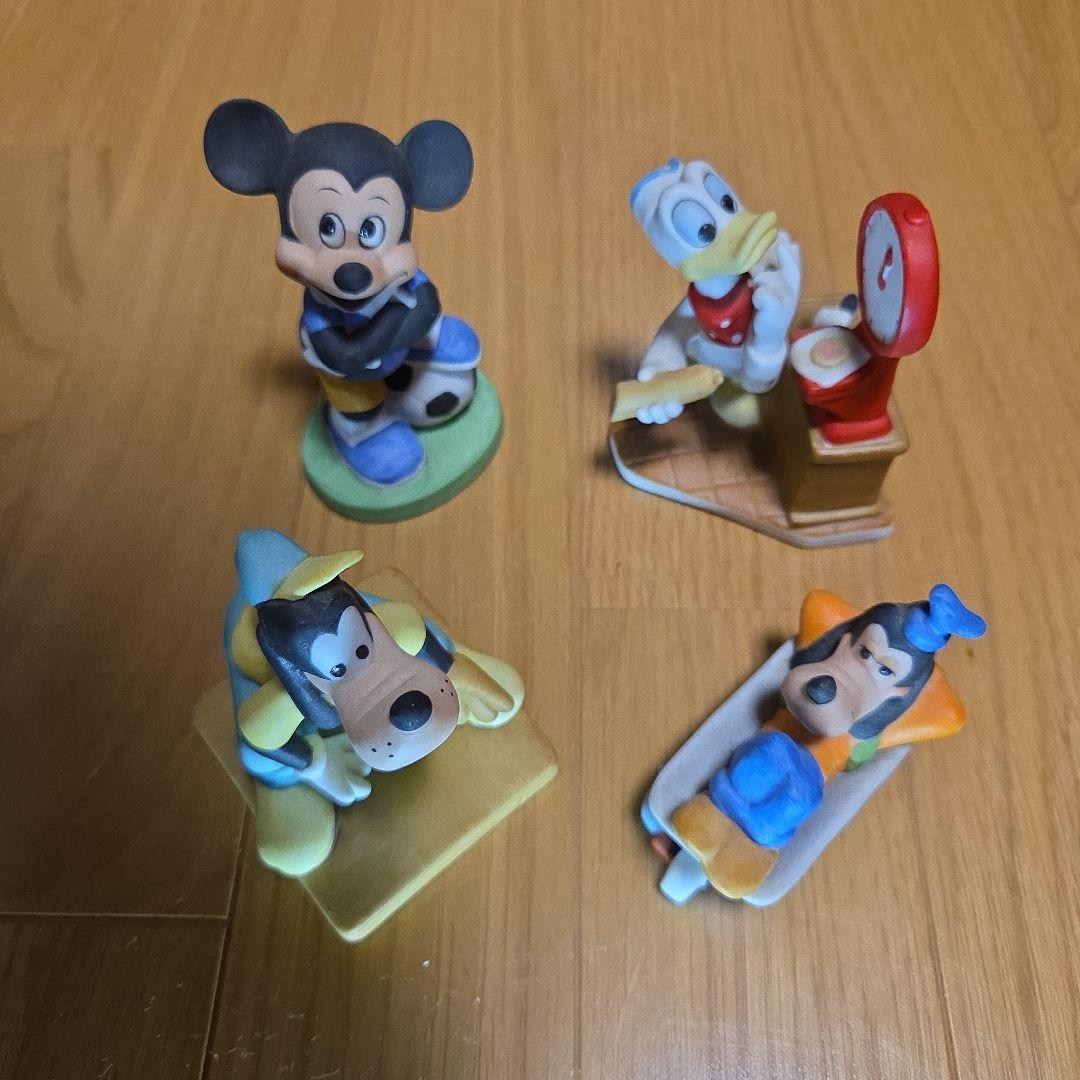 東京ディズニーランド　ディズニーキャラクター　古い陶器製ミニフィギュア4体セット ミッキー ミニー 陶器フィギュア 4体セット - メルカリ