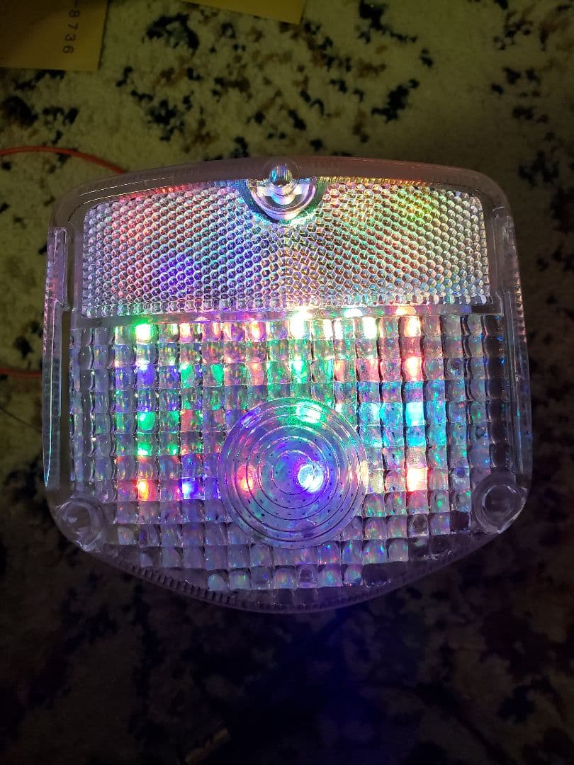 ホーク2 ホーク3 流れるようなLEDテールライト　テールランプ　基盤レインボー