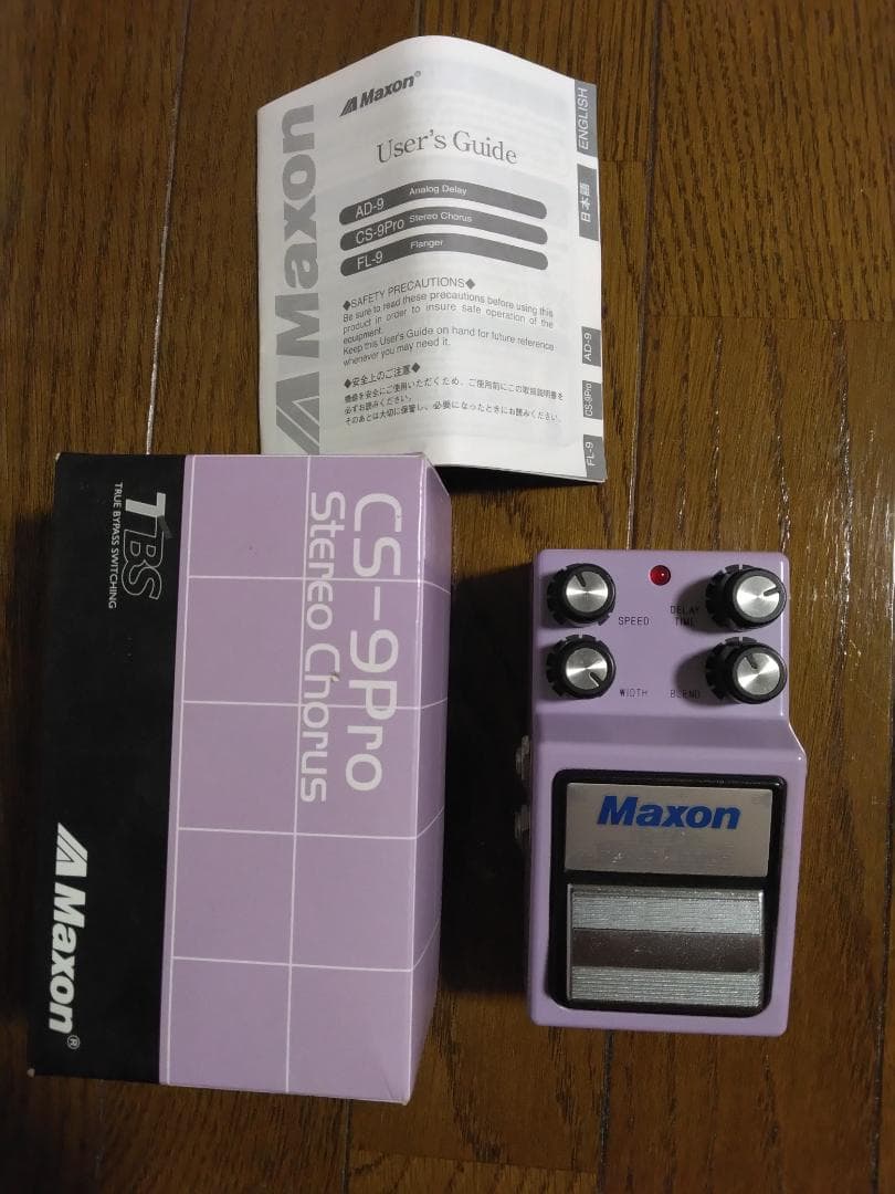 初期モデル　 Maxon CS-9Pro -Stereo Chorus　日本製