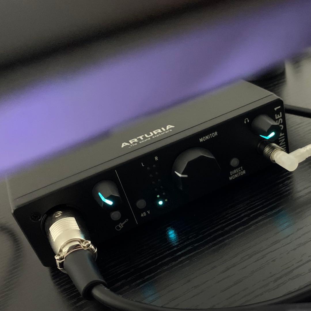 【美品】ARTURIA MINIFUSE 1 オーディオインターフェイス