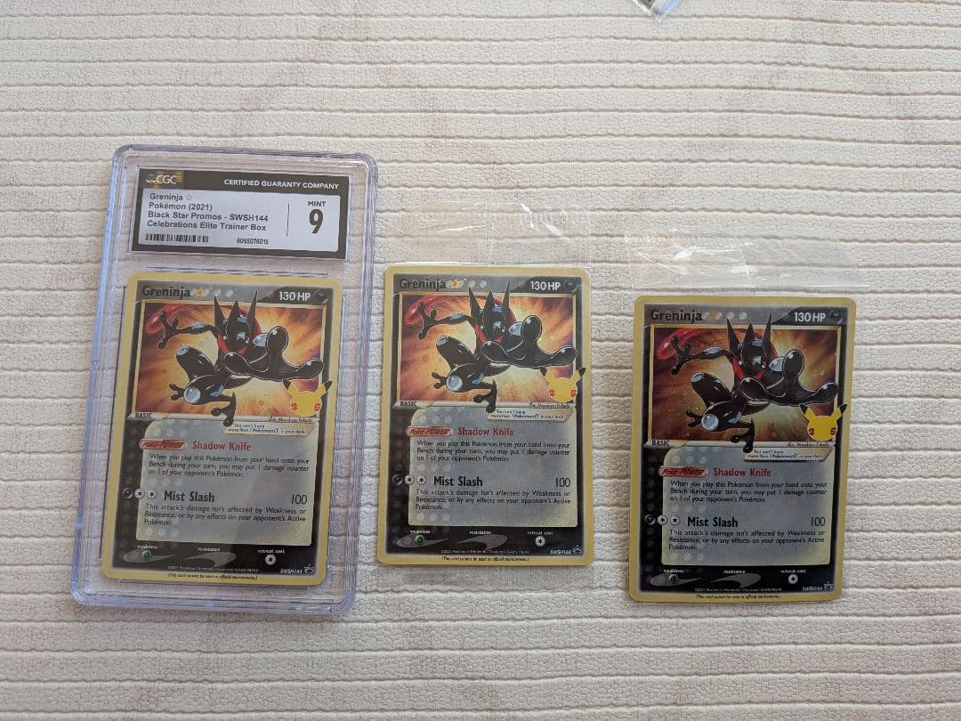 未開封　ゲッコウガ greninja 25th 英語　セット 25thプロモ 英語 ゲッコウガ Greninja ゴールドスター 未開封 - メルカリ