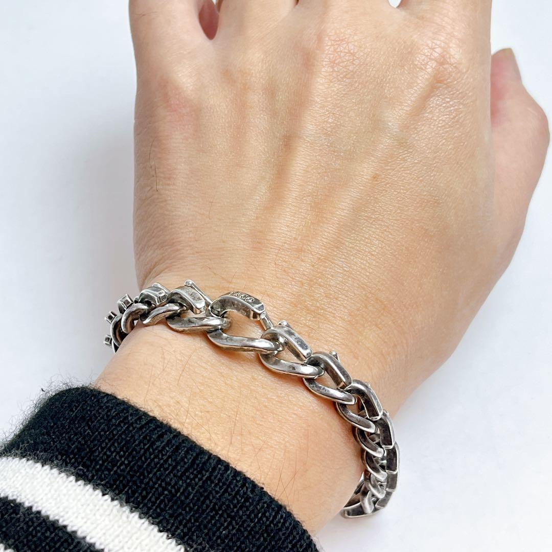 ティファニー フォージ ミディアム ブレスレット 925 XXLいぶし 22コマ