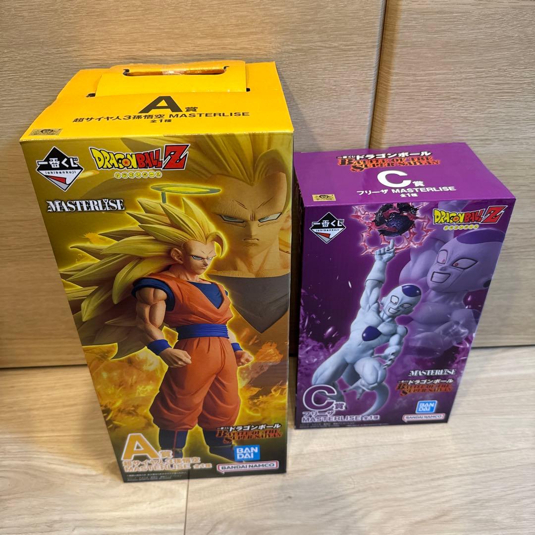 ドラゴンボール　一番くじ　A賞孫悟空　C賞フリーザ　セット
