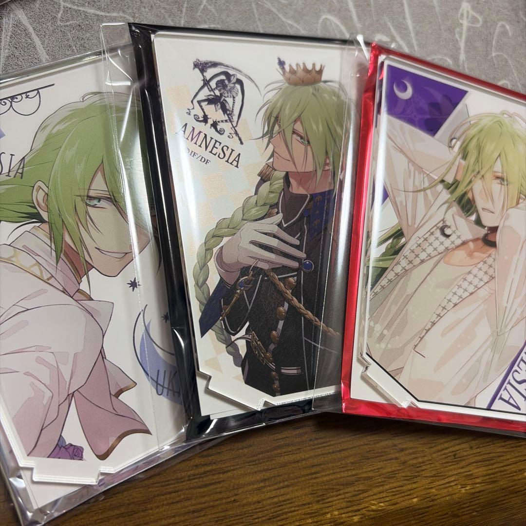 AMNESIA アムネシア バレンタイン アクスタ 3種セット ウキョウ AMNESIA アムネシア バレンタイン アクスタ 3種セット ウキョウ - メルカリ