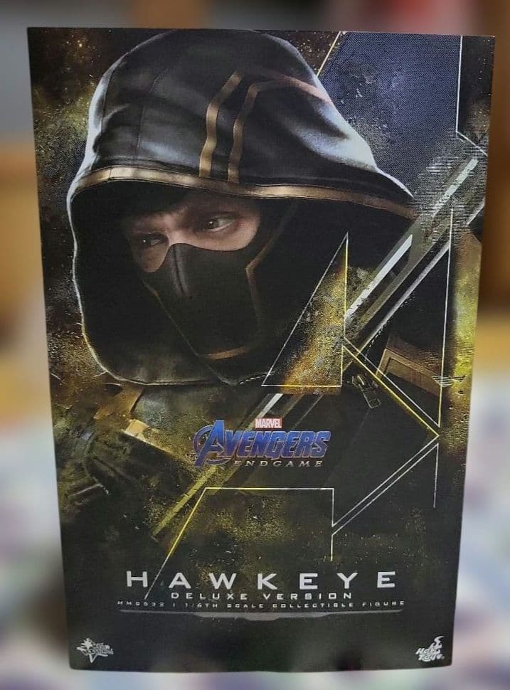 ホットトイズ　ムービー・マスターピース　エンドゲーム　ホークアイ　1/6　未開封