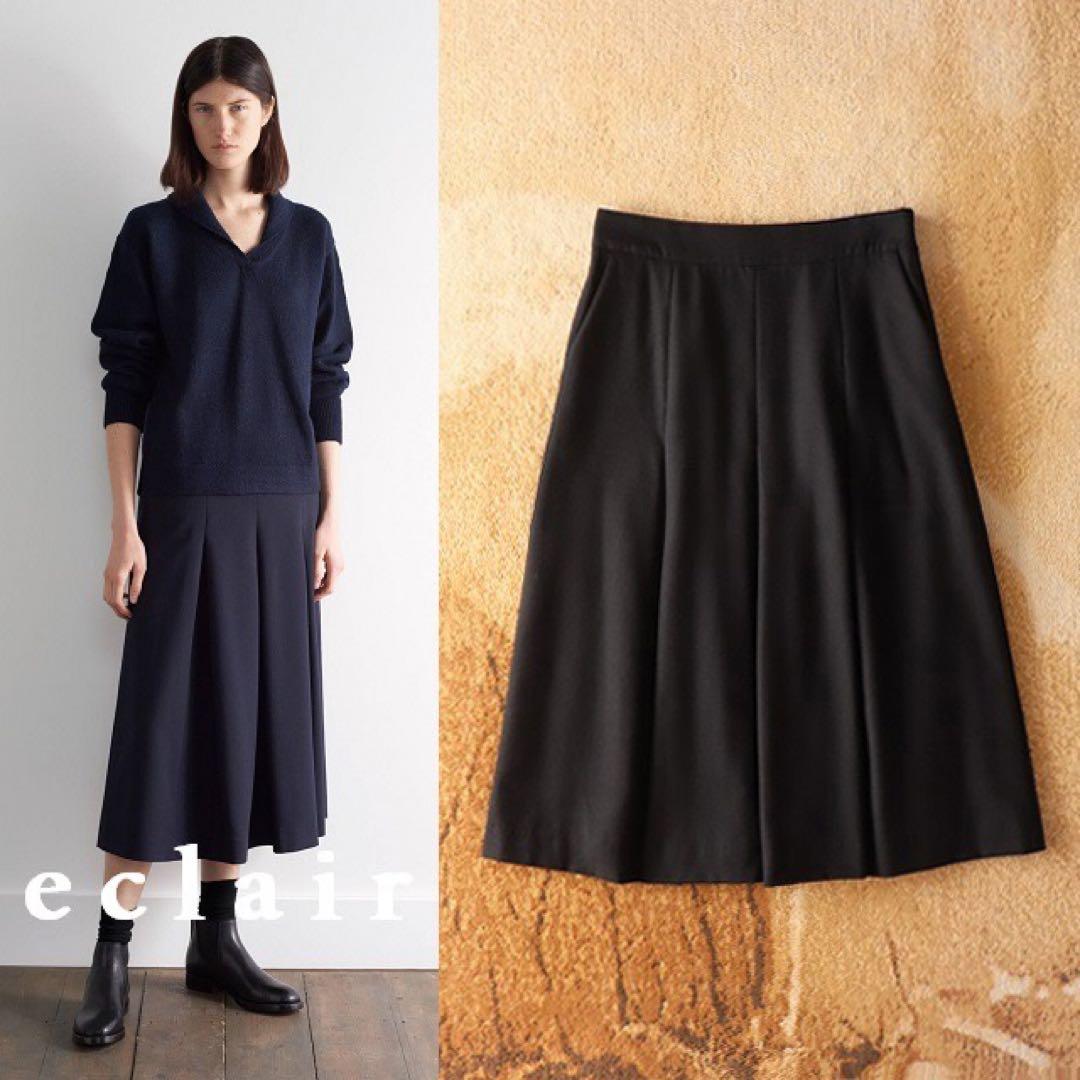 2018 新型 マーガレットハウエル ボックスプリーツ スカート 43,200円