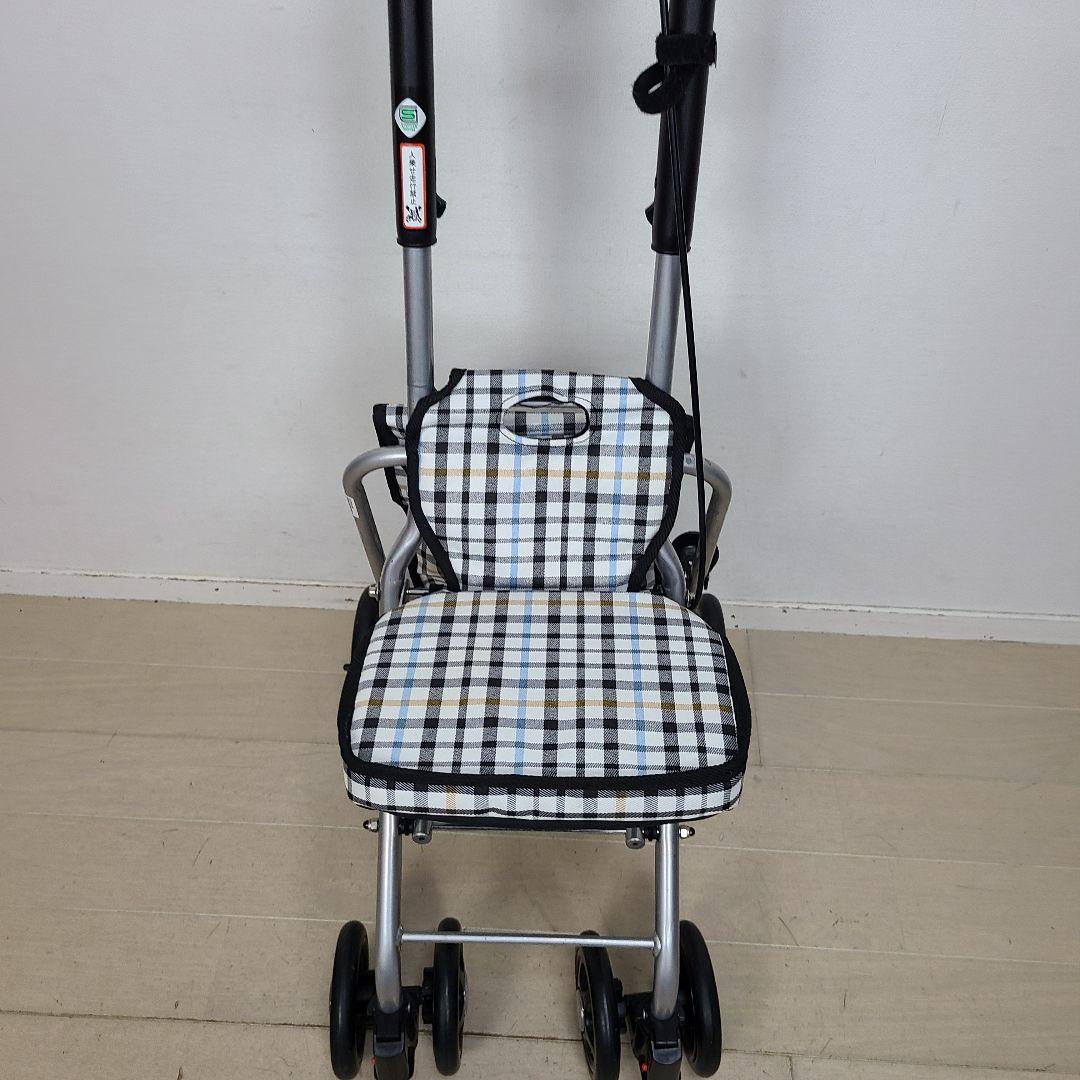 メ*イ様 幸和製作所 Tacaof シルバーカー チェック柄