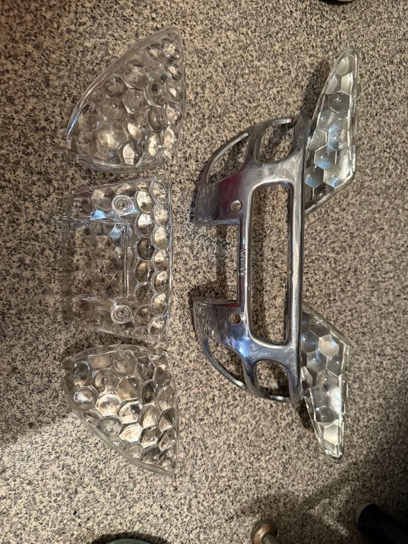 激レア！希少！南海部品グランプリレンズ　キタコガーニッシュ　廃盤　3yk