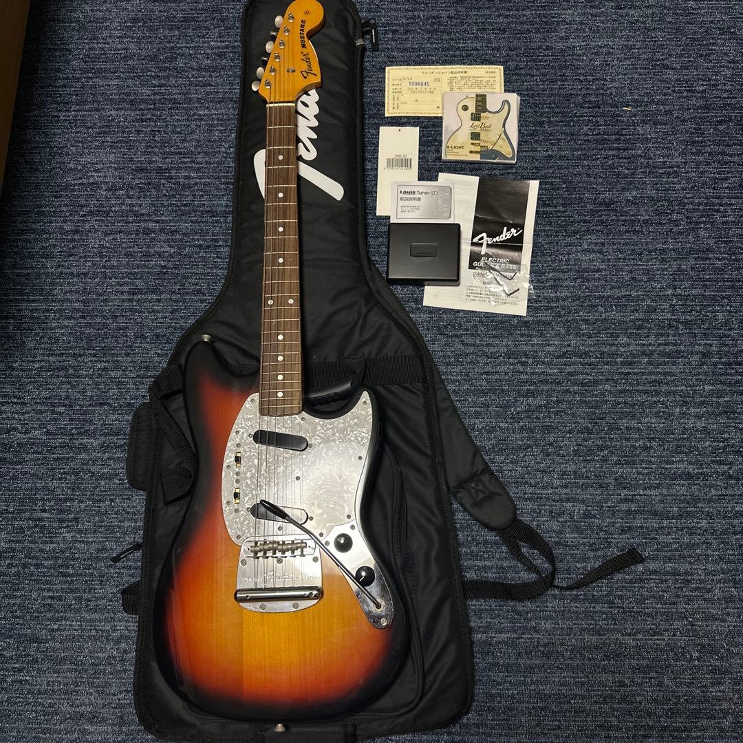 フェンダー ジャパン MG69 3TS ムスタング Tシリアル 日本製 - メルカリ