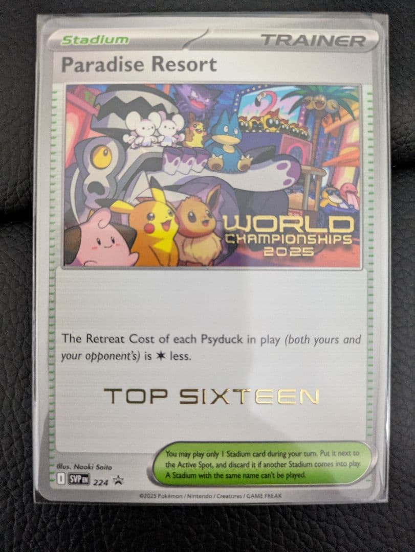 【WCS2025】パラダイスリゾート　TOP16