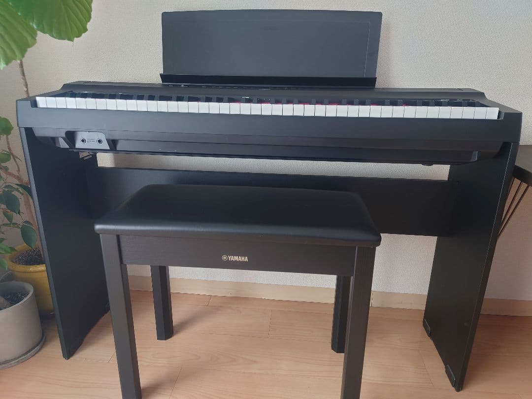 YAMAHA p-121 ペダル、説明書付き ※椅子、スタンドは別売り