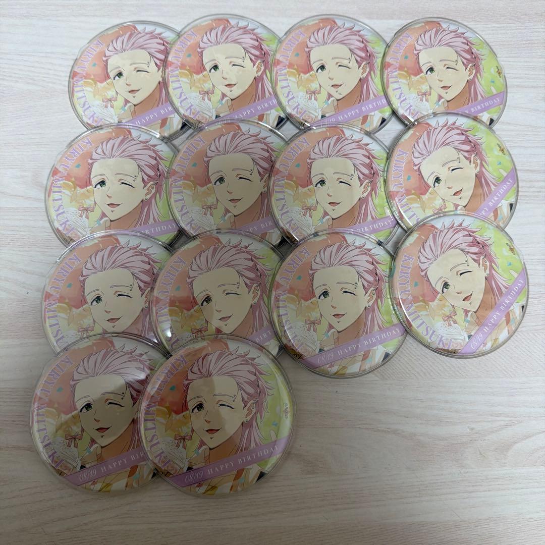 WIND BREAKER 桐生三輝 バースデー缶バッジ14個まとめ売り