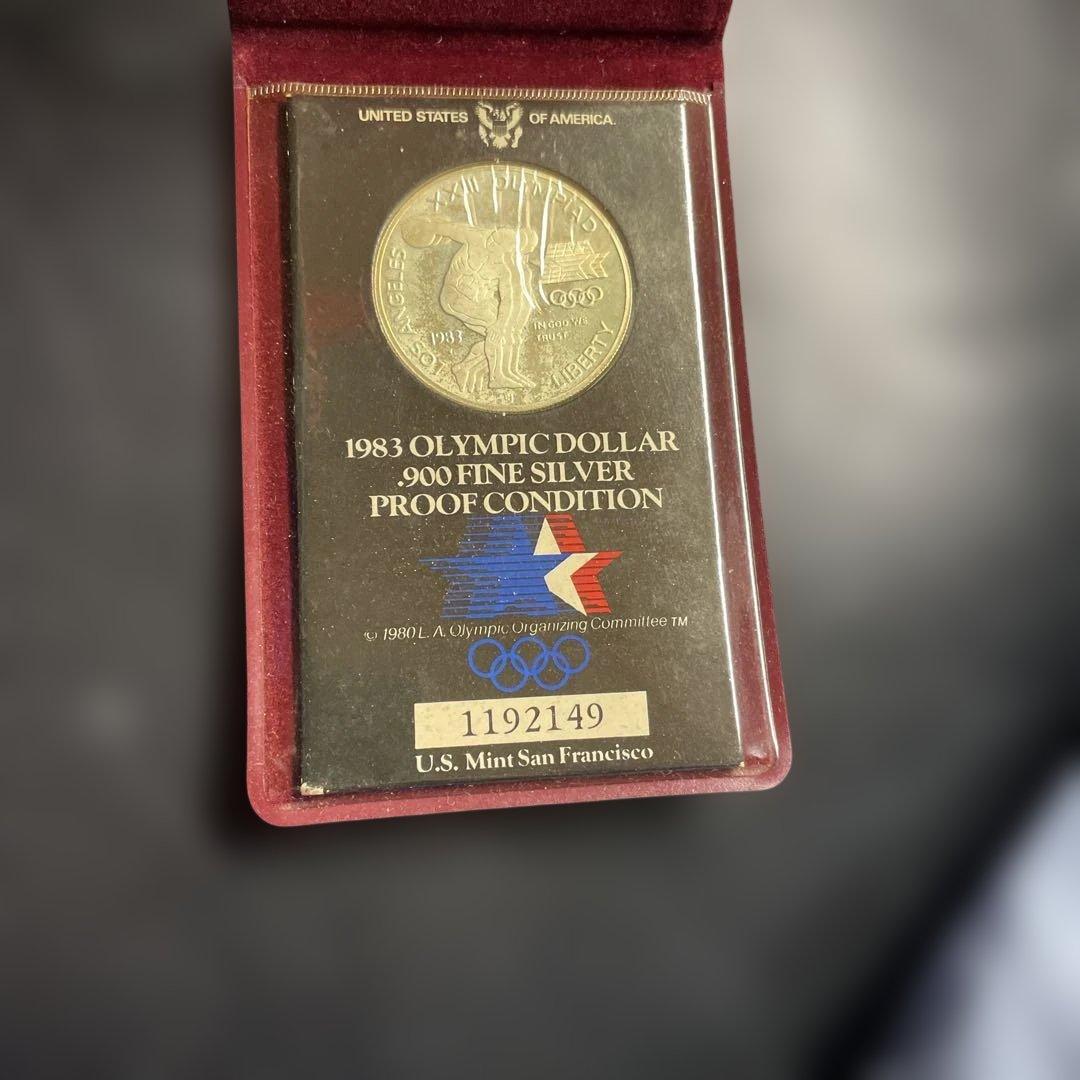 コレクション 1983 Olympic Dollar 900 Fine Silver 2026年最新】1983 OLYMPIC DOLLARの人気アイテム - メルカリ