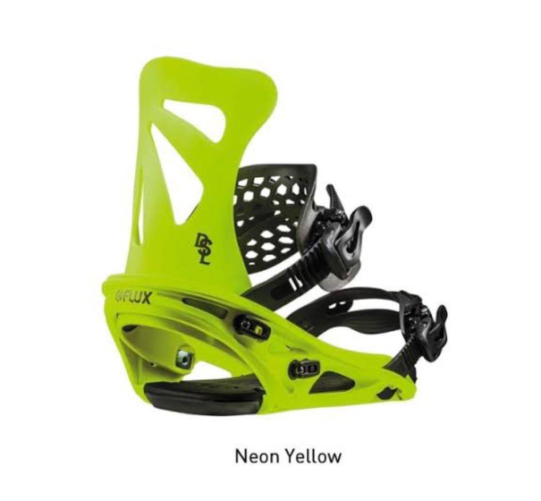 【超軽量】18/19 FLUX DSL ネオンイエロー Mサイズ ビンディング