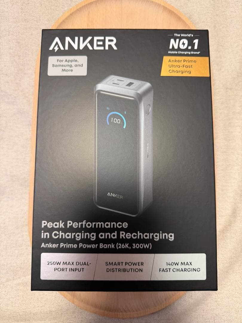 スマホアクセサリー Anker Prime Power Bank (26250mAh, 300W) Amazon | Anker Prime Power Bank (26250mAh, 300W)【最大合計300W出力