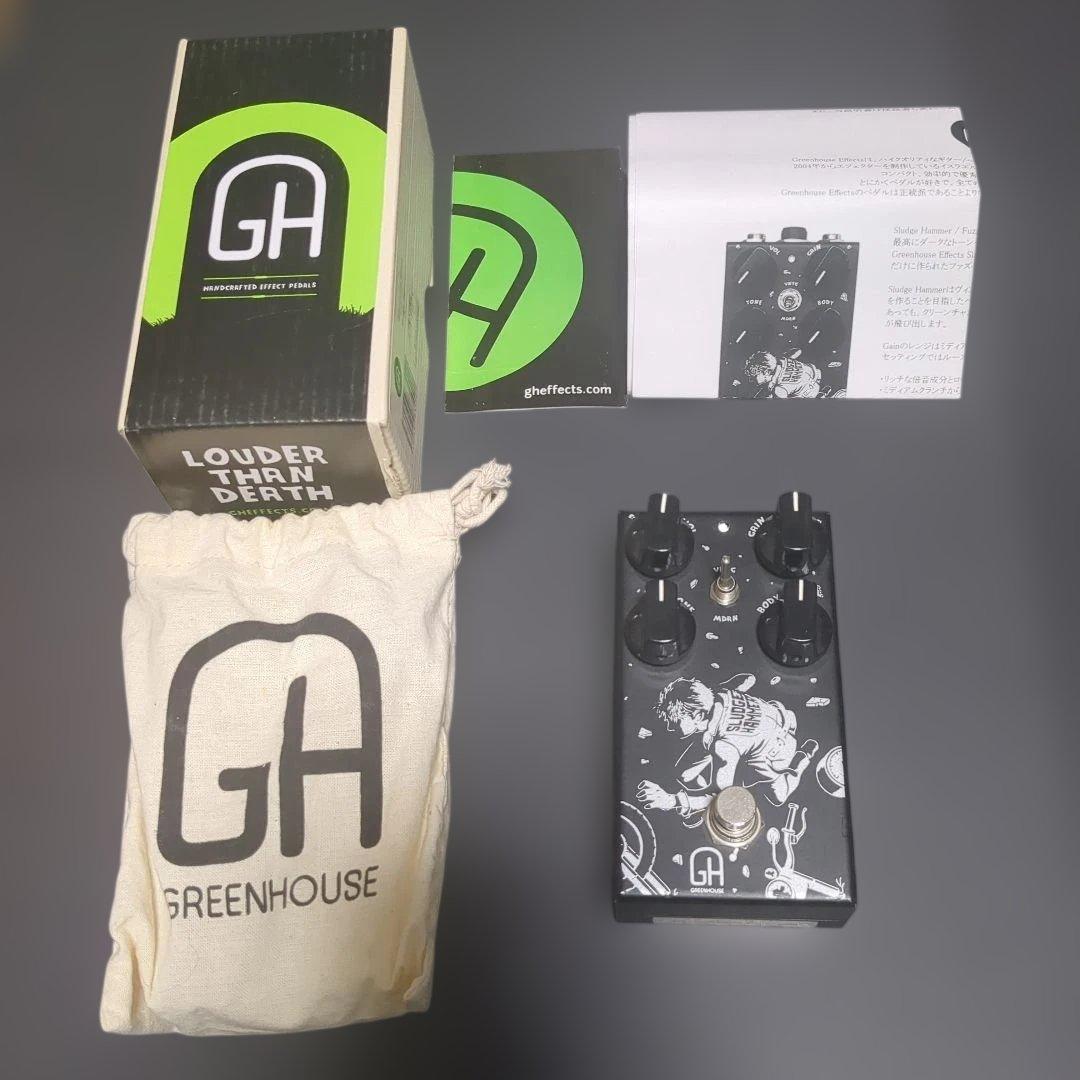 ギター greenhouse effects sludge hammer fuzz