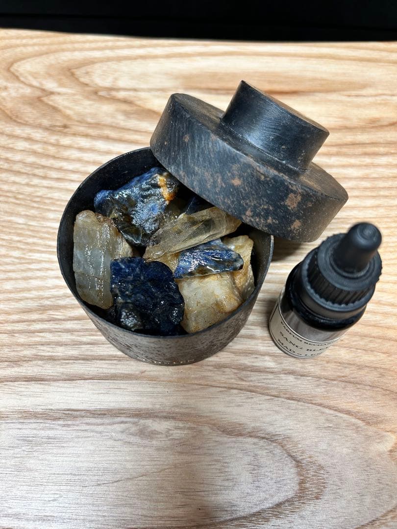 MAD et LEN ポプリ フラット ブルー ミニ マドエレン ポプリ フラット / ブルー ミニ | DOUBLE'H ML STORE