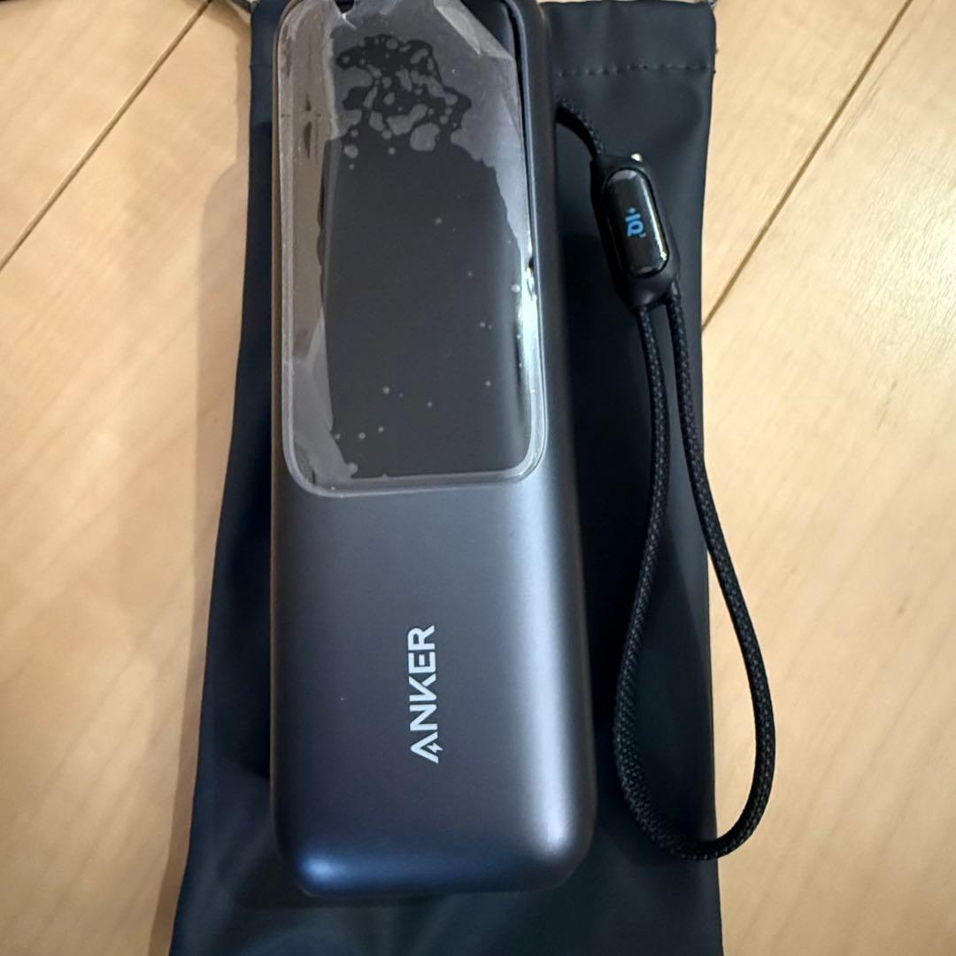 Anker Power Bank (25000mAh, 巻取り式USB-C Anker Power Bank (25000mAh, Built-In & 巻取り式USB-Cケーブル)を