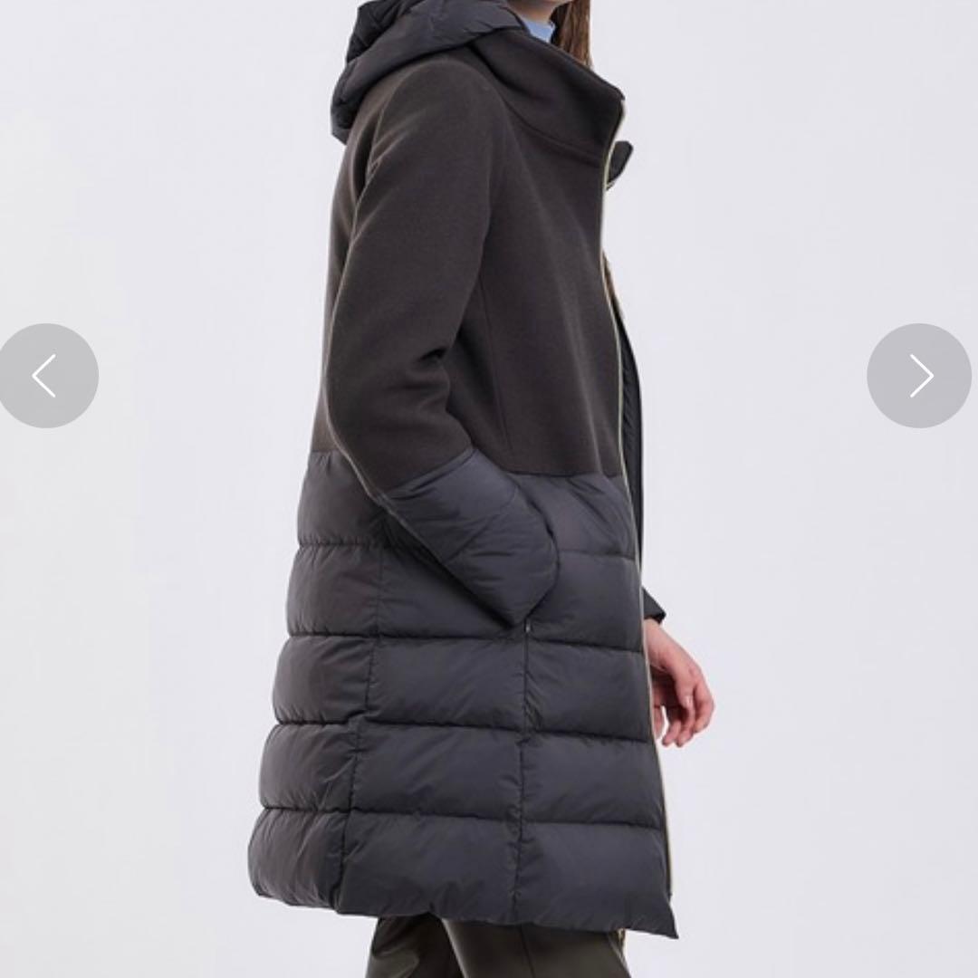 【超美品】定価24万ヘルノHERNO ANAYIダウンコート40