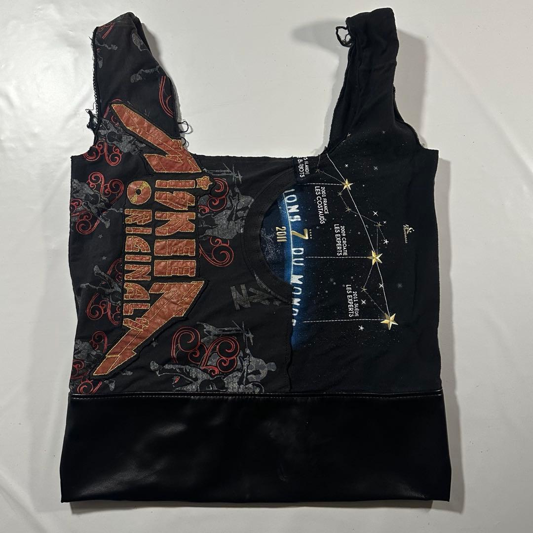 COMME des GARCONS BLACK remake bag 切り替え BLACK COMME des GARCONS - BLACK COMME des GARCONS / ブラック