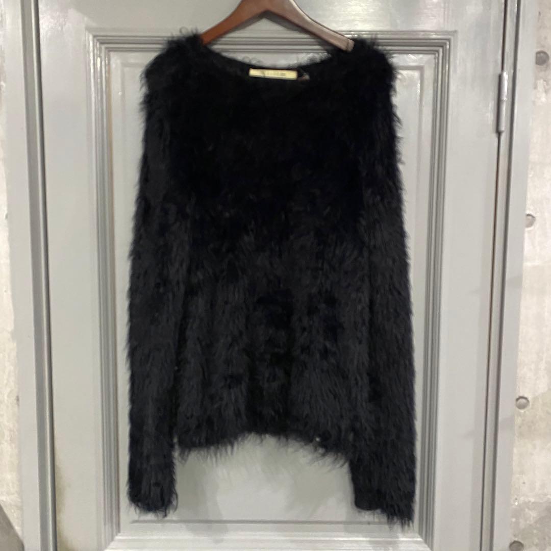 1017 alyx 9sm feather crewneck シャギーニット - メルカリ