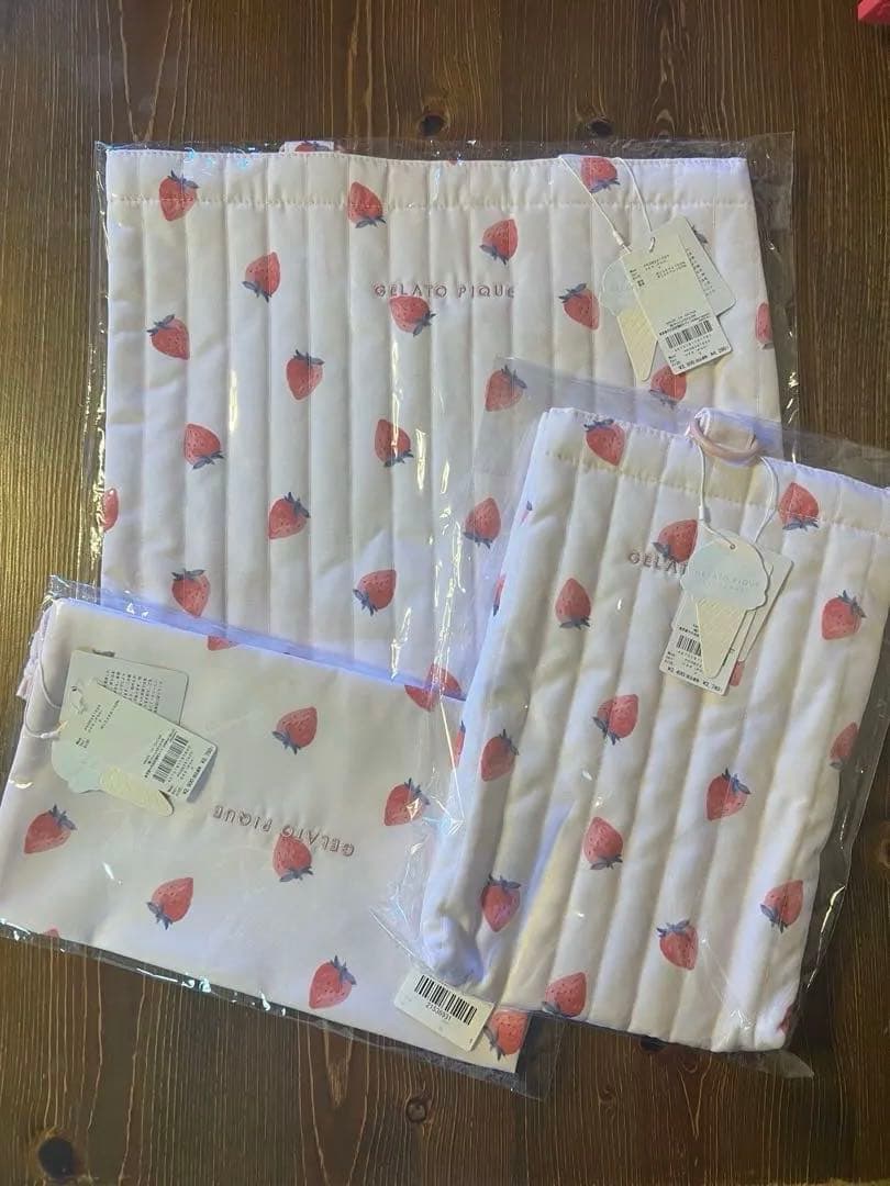 Fukufuku 新品未開封 ジェラートピケ 入園3点セット GELATO PIQUE KIDS & BABY】「これがいい！」お子さまの新生活を彩る