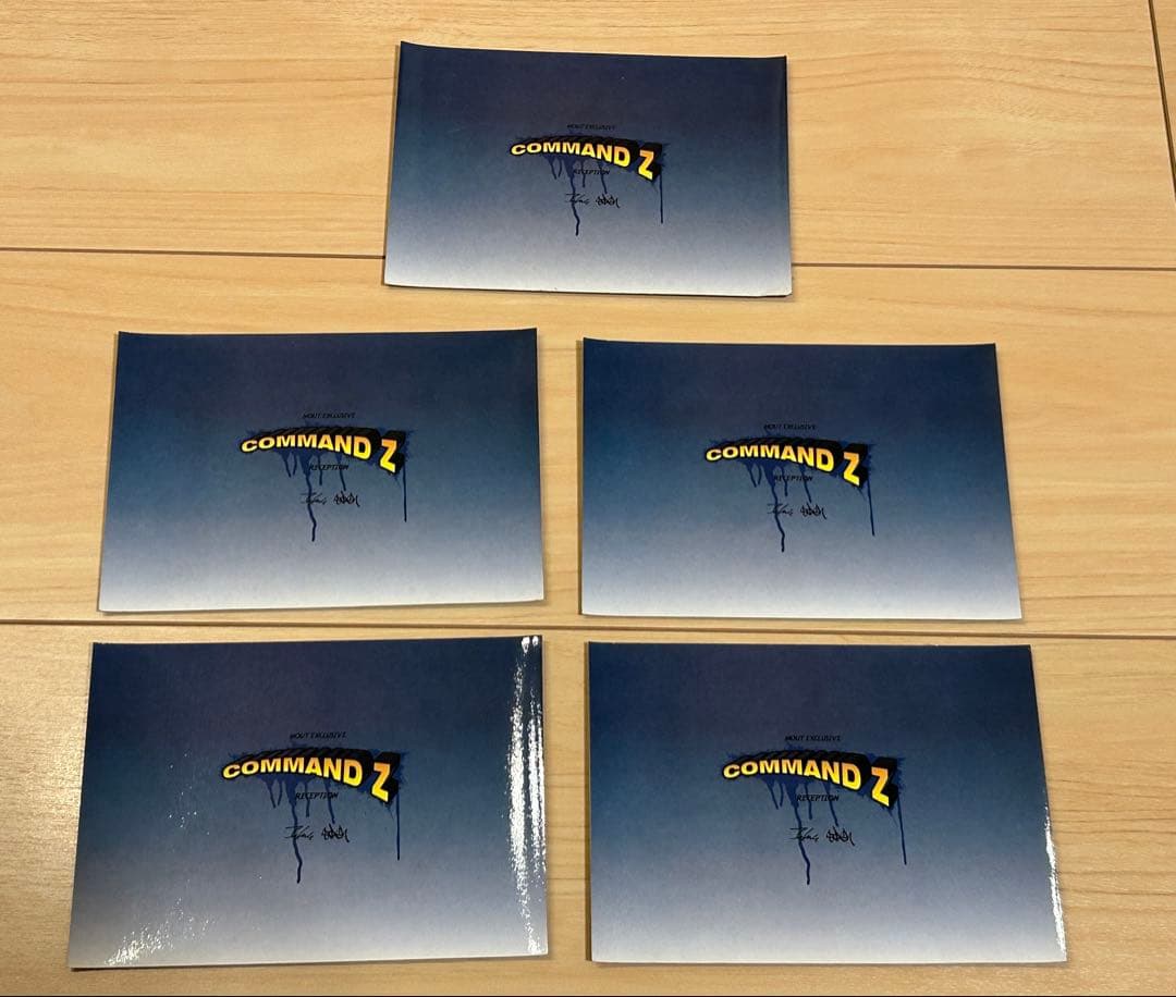 非売品 希少 COMMAND Z コマンドＺ ポストカード 型ステッカー Yahoo!オークション - 非売品 希少 COMMAND Z コマンドZ ポストカード