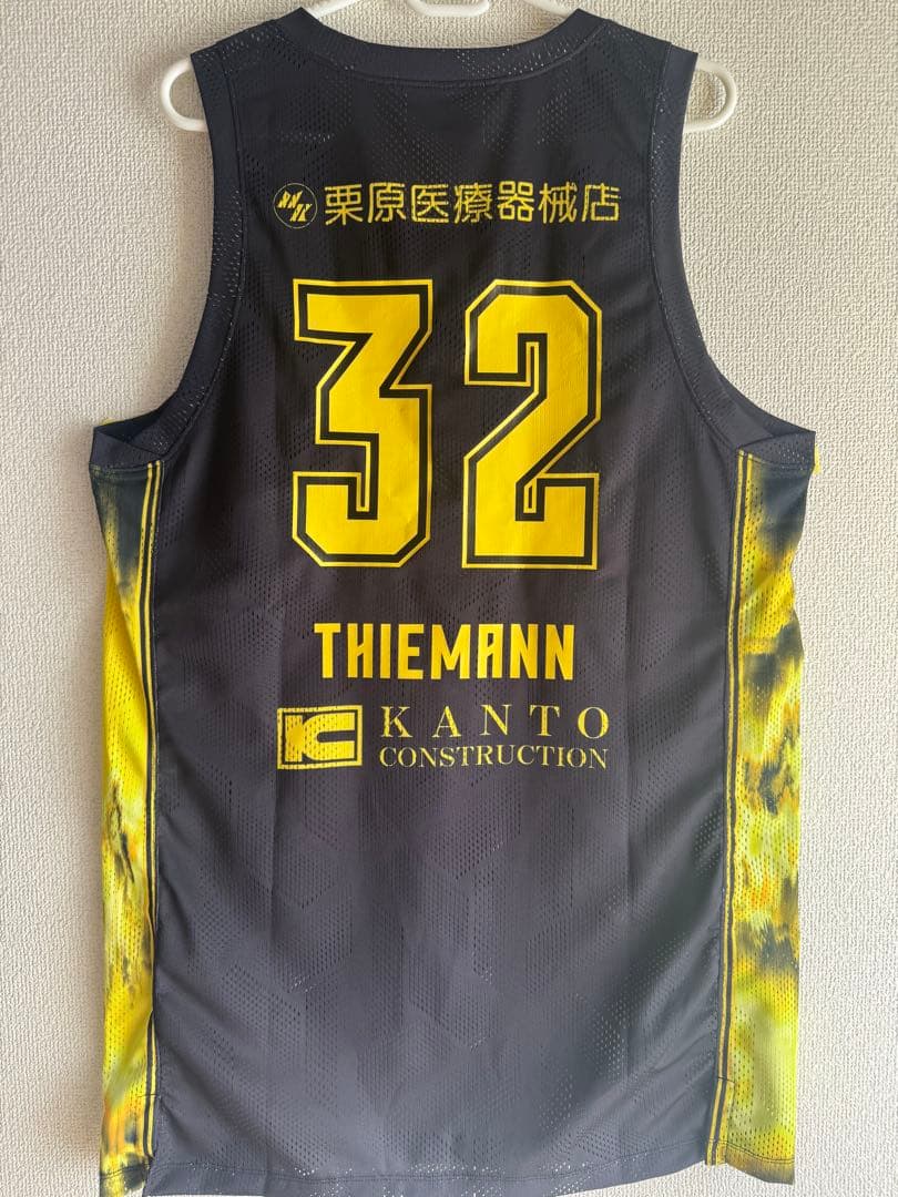 群馬クレインサンダーズ ヨハネスティーマン選手 オーセンティック