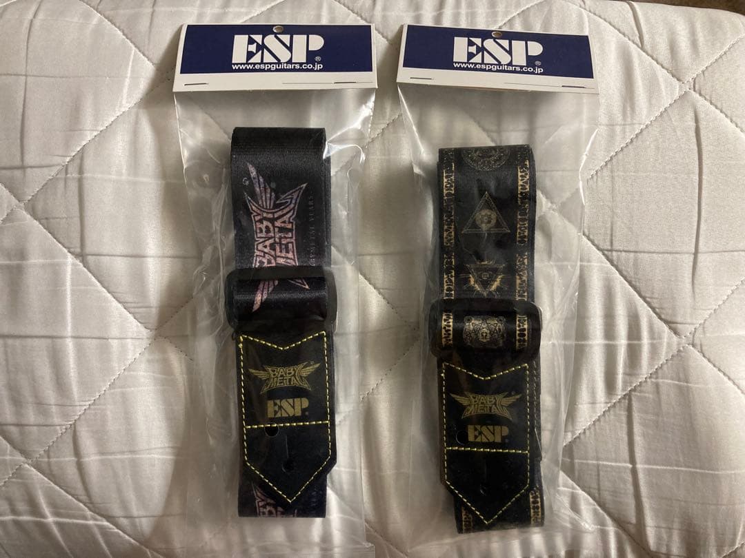 ESP×BABYL コラボレーション ギターストラップ二種