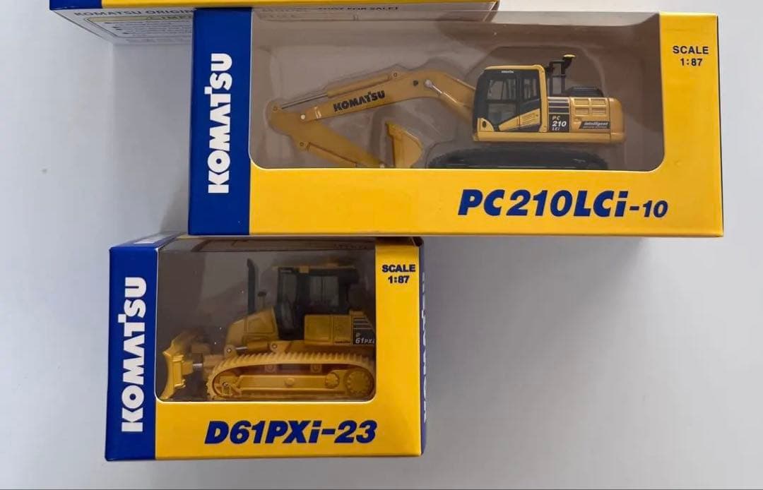 コマツ 1/87 WA380-8 PC210LCi-10 D61PXi-23