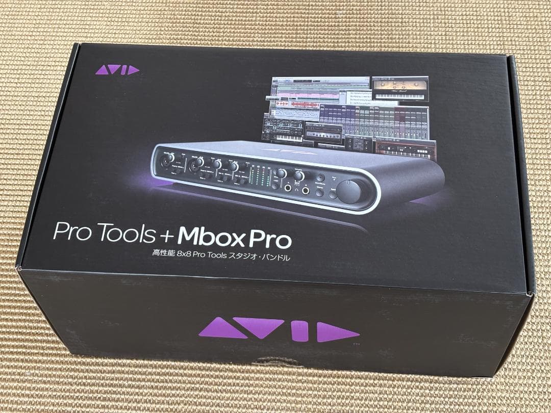 Pro Tools + Mbox Pro　未使用品