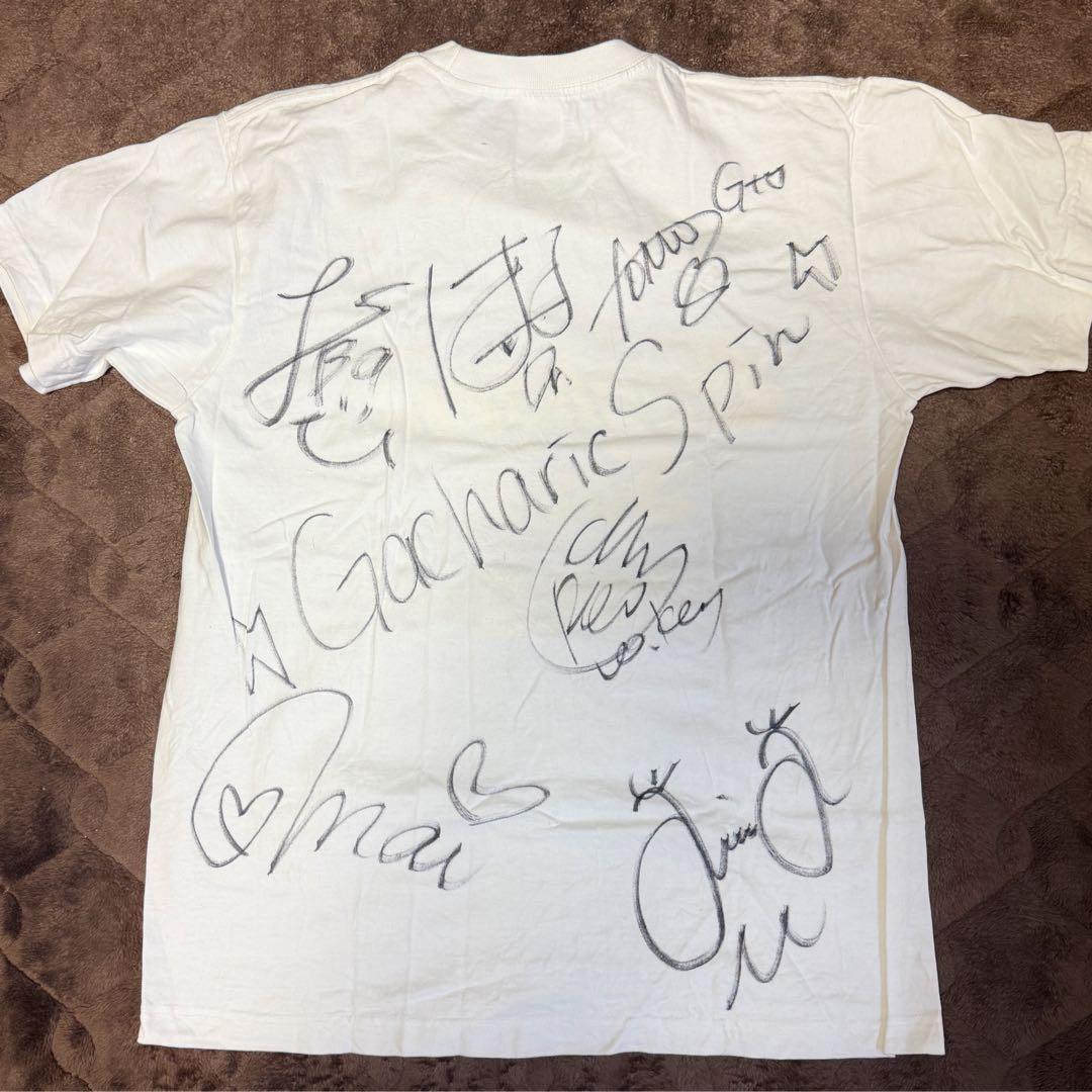 Gacharic Spin（ガチャリックスピン） 直筆サイン入りTシャツ（M
