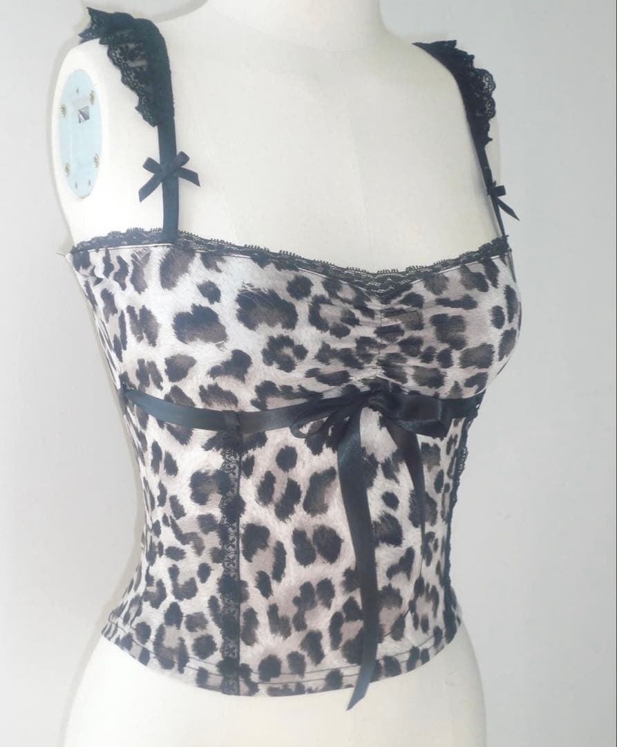 Angelnumber555 レオパード キャミソール キャミソール レディース レオパード柄[品番：KH000010179]｜VIVID