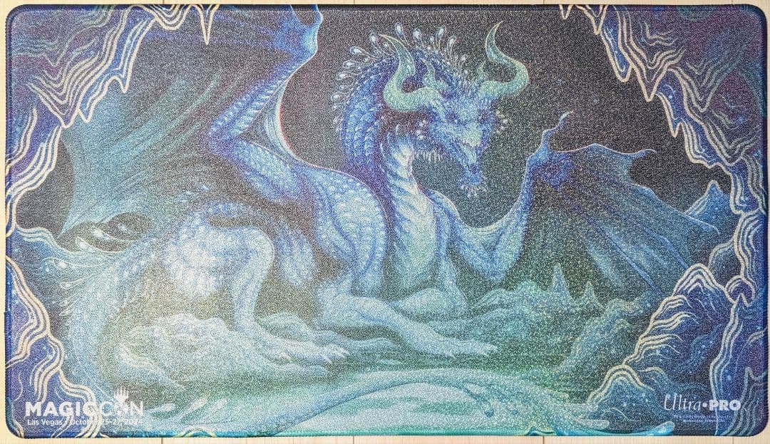 【未使用】MTG　濁浪の執政　プレイマット　ホロフォイル　UltraPro製 MAGICCON: Amsterdam 2024 UltraPRO 《濁浪の執政》限定プレイマット