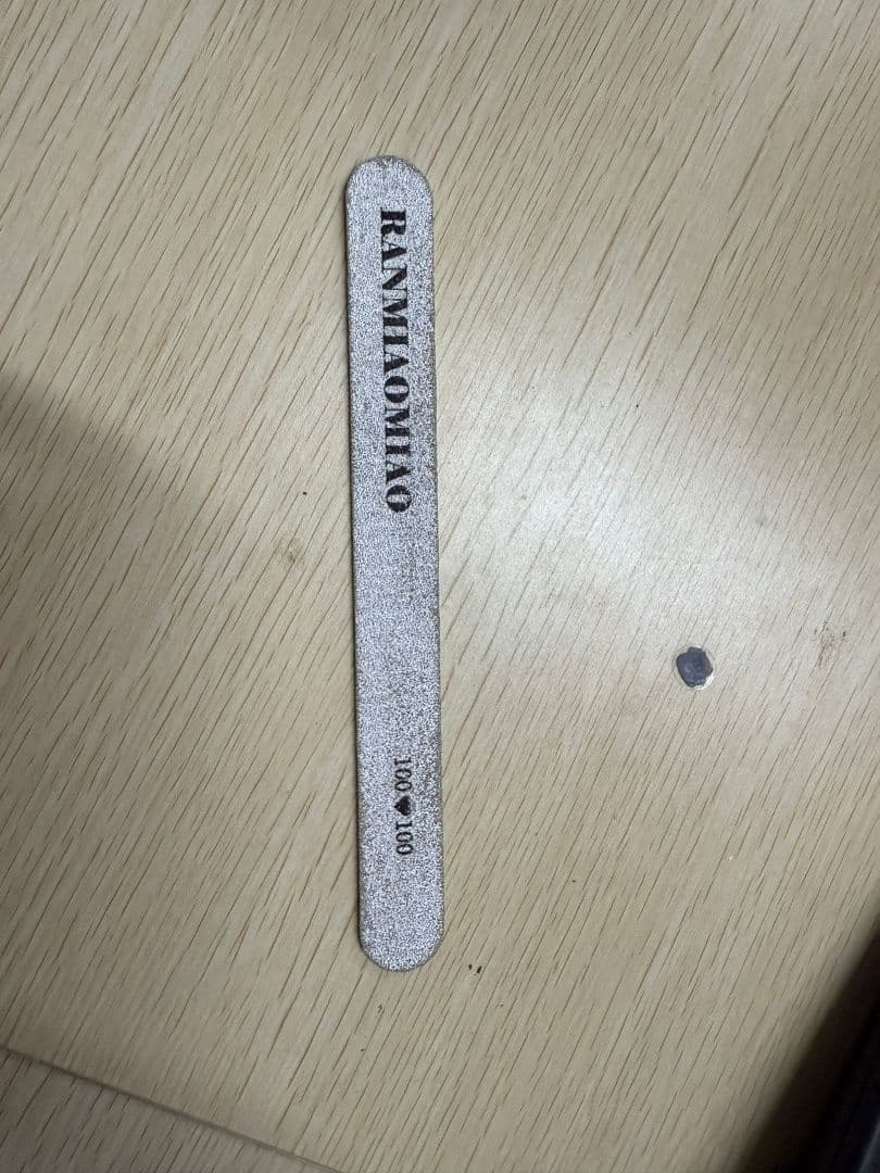 RANMIMOKO ネイルファイル 100/100 シルバー