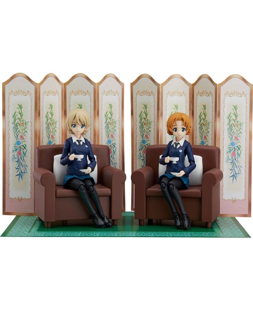 ガールズ&パンツァー　フィギュア　ダージリン　figma 特典付き