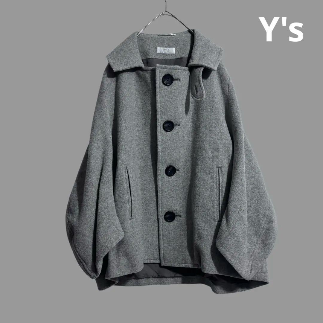 y'sエアリーモッサコート　ワイズ　ヨウジヤマモト STAFF STYLING｜THE SHOP YOHJI YAMAMOTO