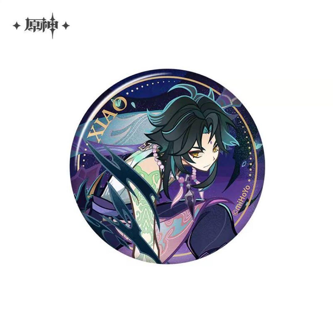 公式正規品 原神 魈 ショウ 缶バッジ 七聖召喚 バッチ - メルカリ