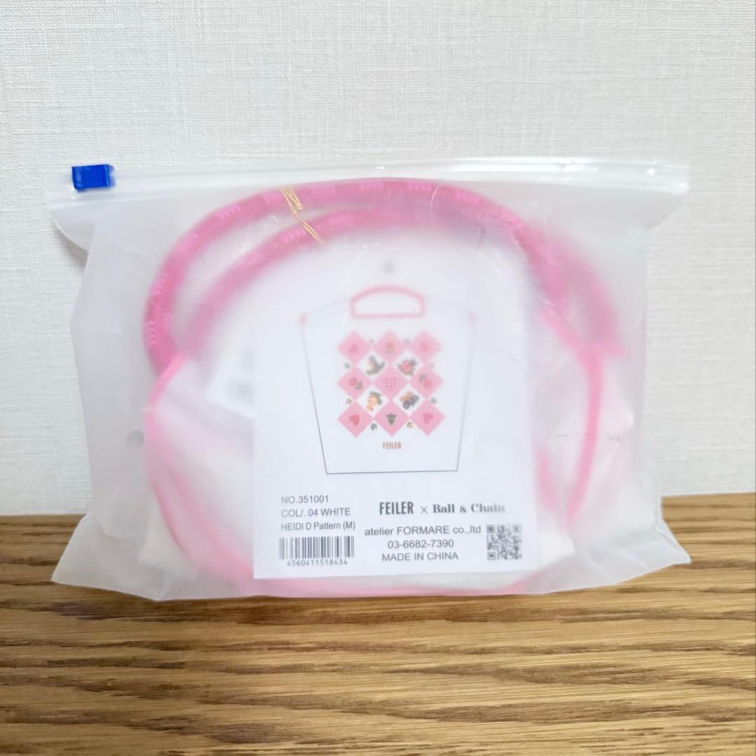 【正規品】タグ付き新品未使用 ボールアンドチェーン フェイラーコラボ ホワイトM 2026年最新】フェイラーボールアンドチェーン白の人気アイテム - メルカリ