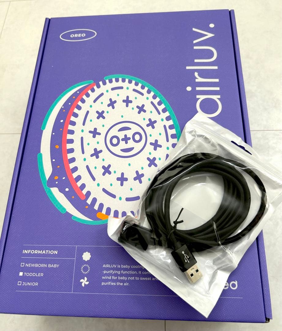エアラブ4 オレオ　ピーチココ【新品未使用】※USB2m延長ケーブル付き　即完売