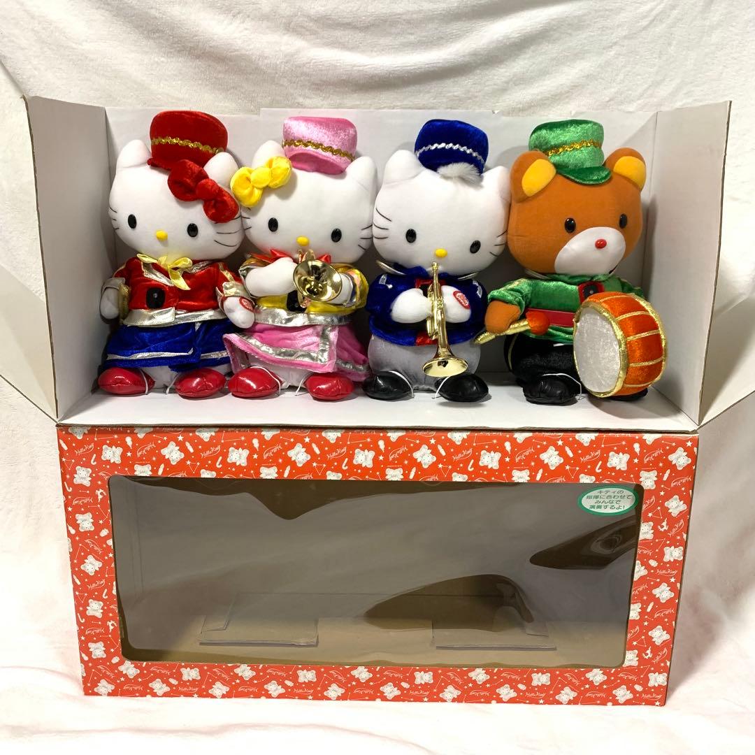 【動作確認済　2002年製】サンリオ　ハローキティマーチングドール4Pセット Amazon | サンリオ(SANRIO) ドールセット ハローキティ ままごと
