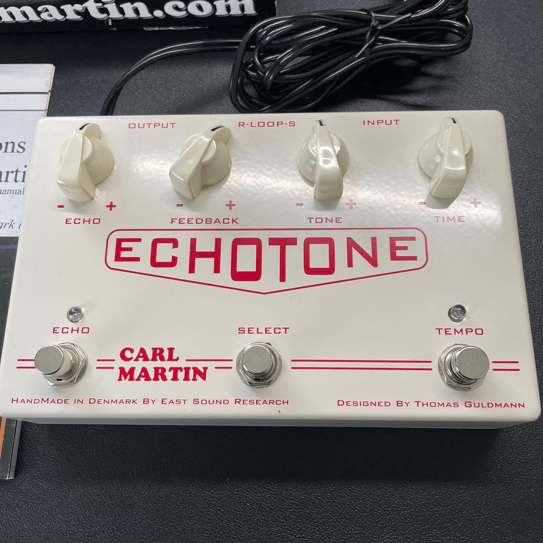 希少 CARL MARTIN ECHOTONE ギターエフェクター