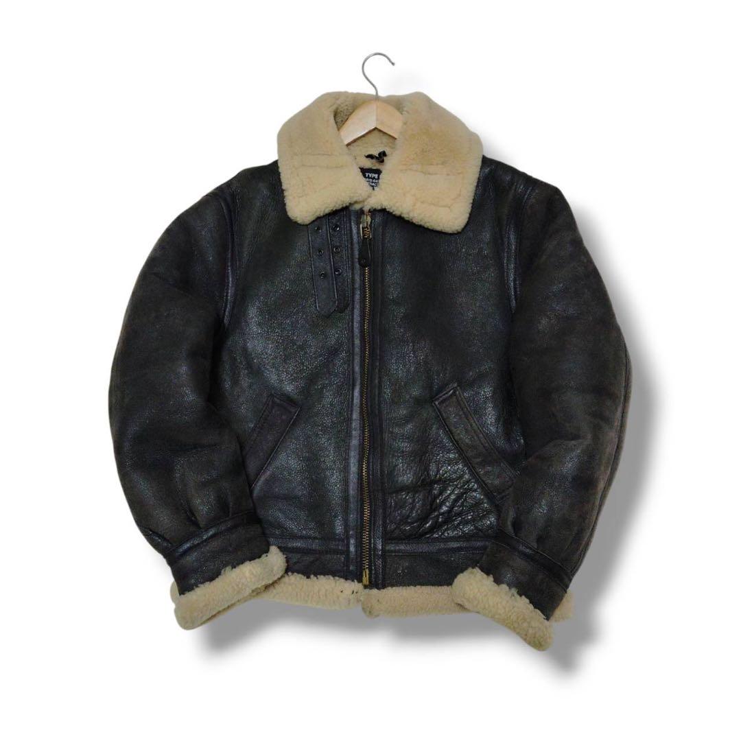 schott B-3 フライトジャケット ムートンジャケット ボア