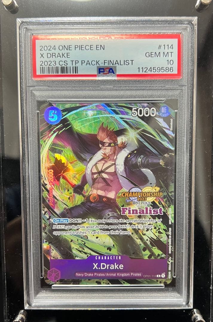 【PSA10】流通極少 初期CS X・ドレーク Finalist