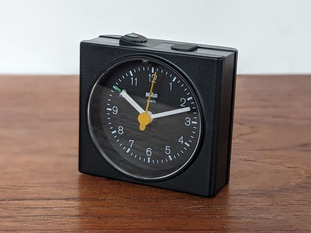 値下げ！ 未使用　Braun　ブラウン　アラーム付きクロック