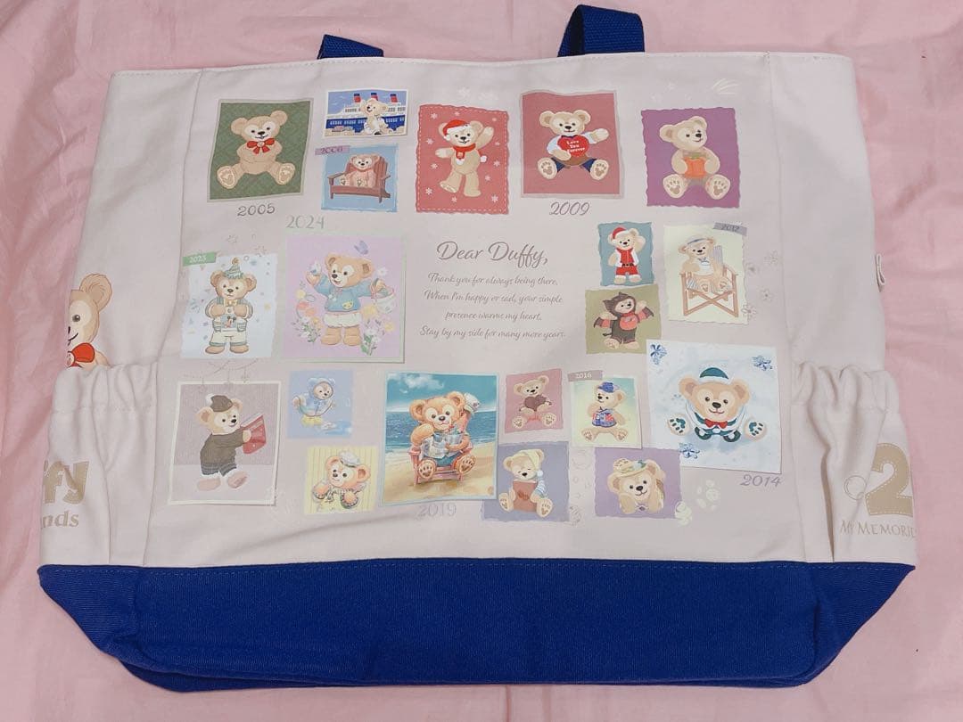 ディズニー ダッフィー＆フレンズ ダフフレ 20周年 トートバッグ
