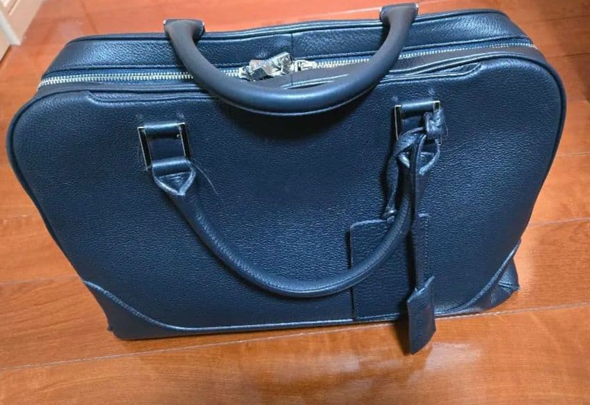 PELLE MORBIDA Maiden Voyage ネイビー ビジネスバッグ